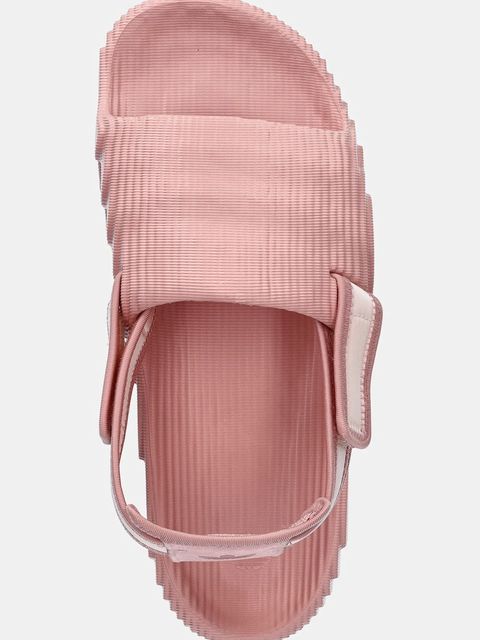 adidas Originals klapki Adilette 22 XLG damskie kolor różowy na platformie JQ3275