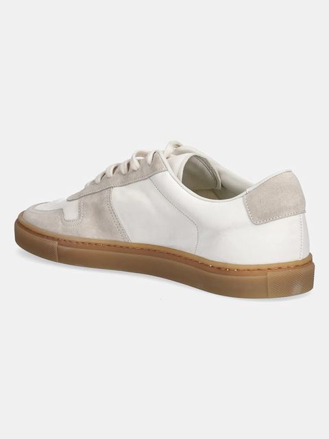Common Projects sneakersy skórzane Bball Duo Slim damskie kolor beżowy 6194