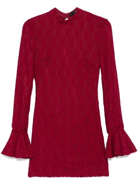 ROTATE BIRGER CHRISTENSEN lace mini dress - Red - zdjęcie produktu nr 1