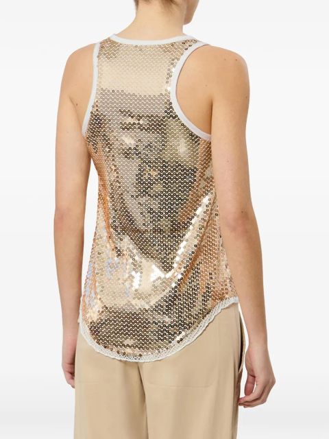 ISABEL MARANT Renelle top - Gold