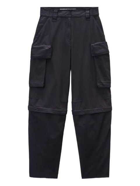 Alexander Wang detachable-panel cargo trousers - Black - zdjęcie produktu nr 1