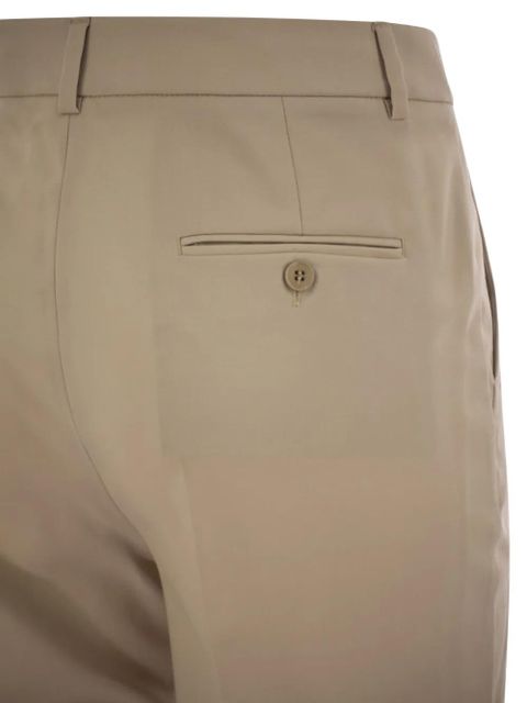 Weekend Max Mara ironed pleated trousers - Neutrals