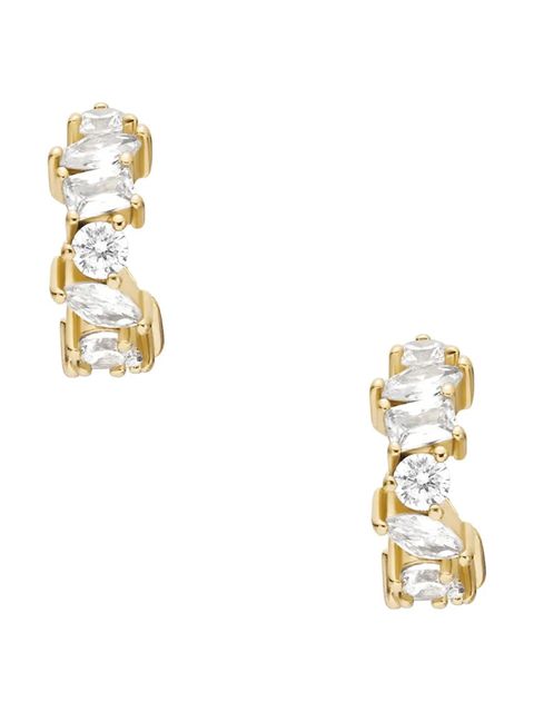 Fossil kolczyki damskie kryształowe Ellis - zdjęcie produktu nr 1