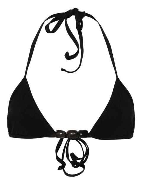 Christopher Esber Crystal bikini top - Black - zdjęcie produktu nr 1
