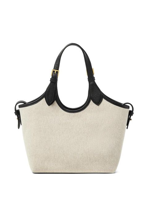 Versace mini Medusa-appliqué tote bag - Neutrals