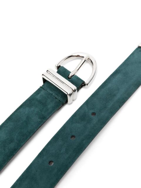 KHAITE suede belt - Blue - zdjęcie produktu nr 2