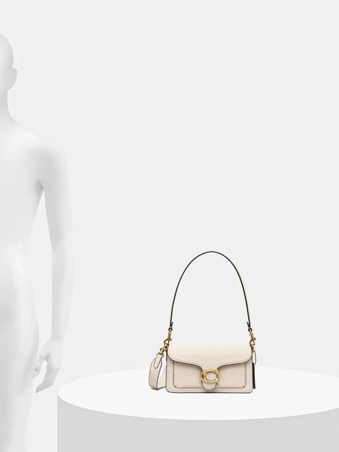 Coach torebka skórzana Tabby kolor beżowy CY201