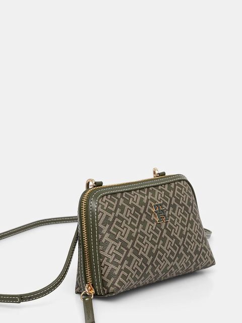 Tommy Hilfiger torebka kolor zielony AW0AW17712