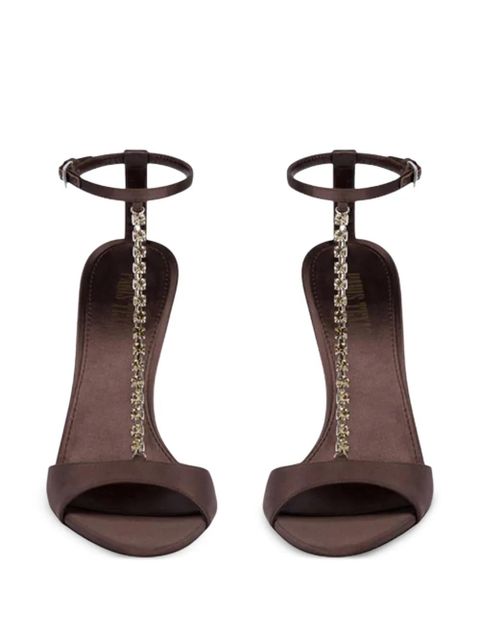Paris Texas 105mm Lidia heeled sandals - Brown