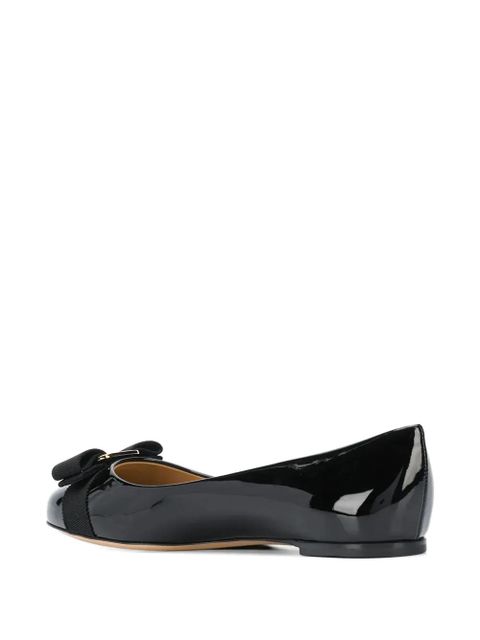 Ferragamo Varina ballerina shoes - Black