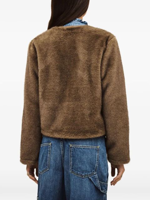 Ba&Sh Basil buttoned jacket - Brown