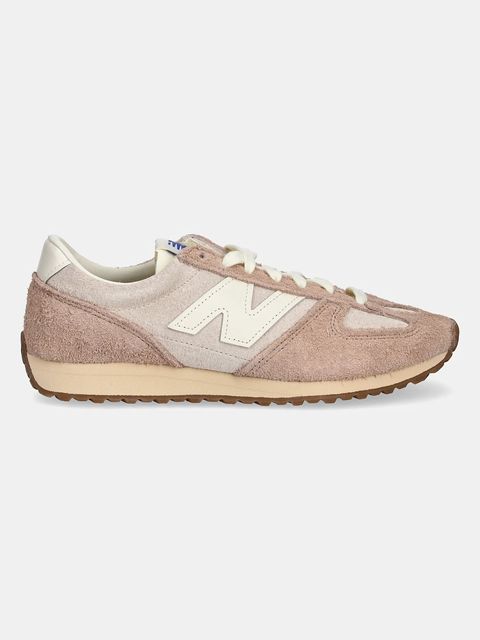New Balance sneakersy zamszowe 471 damskie kolor beżowy U471PSC