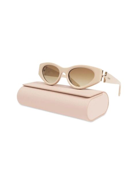 Chloé Eyewear Marcie cat-eye sunglasses - Neutrals
