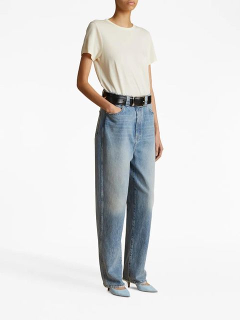 KHAITE Martin high-waist jeans - Blue