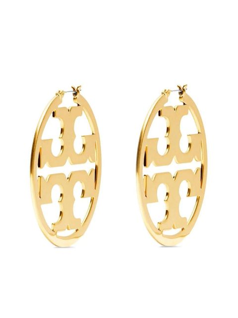Tory Burch Miller hoop earrings - Gold - zdjęcie produktu nr 1