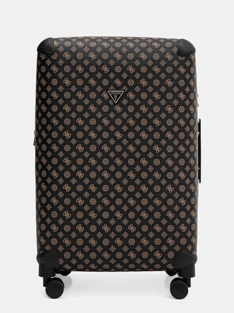 Guess walizka WILDER LARGE kolor brązowy TWHP74 52988 - zdjęcie produktu nr 1