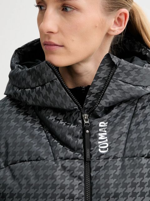 Colmar kurtka narciarska puchowa kolor szary 2824X.4ZR