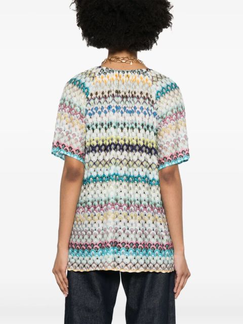 Missoni zigzag blouse - Blue