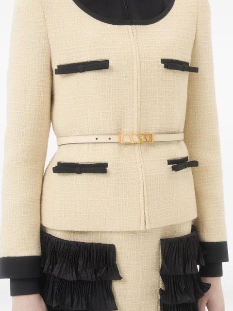 Valentino Garavani Vlogo signature belt - Neutrals
