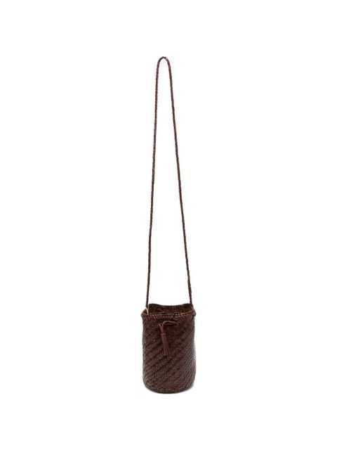 DRAGON DIFFUSION tassel-detail bucket bag - Brown - zdjęcie produktu nr 1