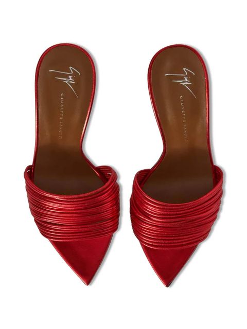 Giuseppe Zanotti 90mm Intriigo Clio sandals - Red