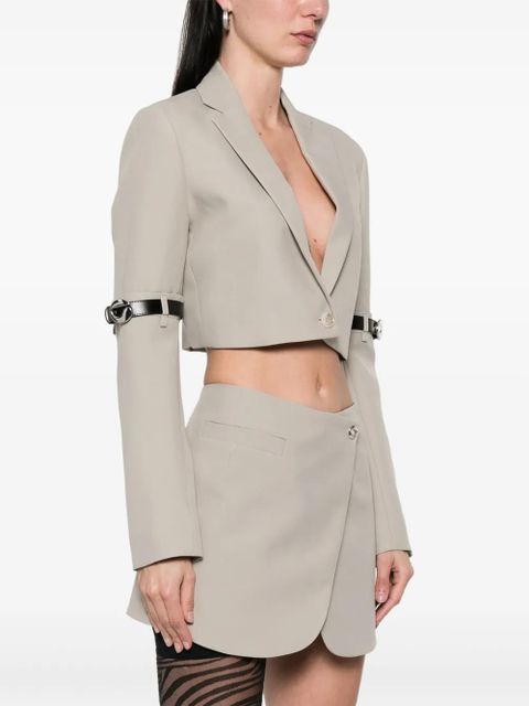 Coperni cropped blazer - Neutrals - zdjęcie produktu nr 2