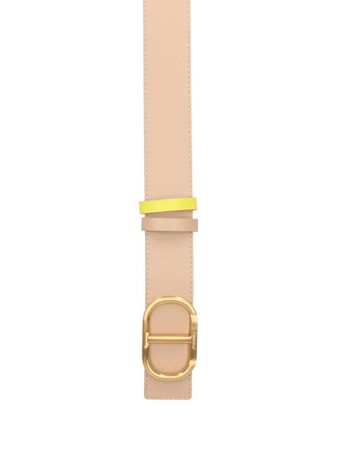 TWINSET reversible leather belt - Brown
