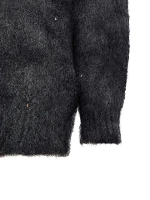 ISABEL MARANT sequin-embellished sweater - Grey