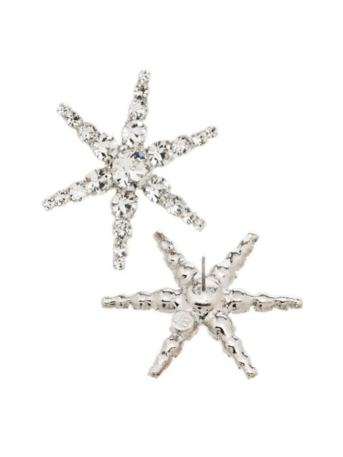 Jennifer Behr Polaris crystal-embellished stud earrings - Neutrals
