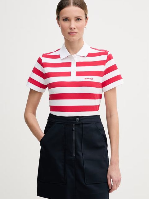 Barbour polo damskie bawełniane Ashbourne - zdjęcie produktu nr 2