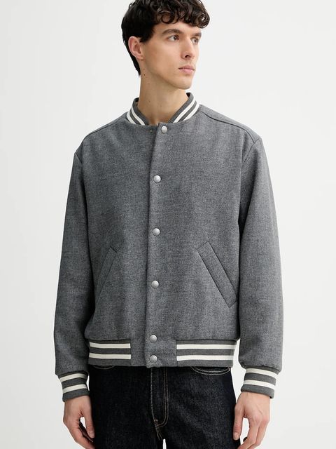 A.P.C. kurtka z dodatkiem wełny blouson micky - zdjęcie produktu nr 1