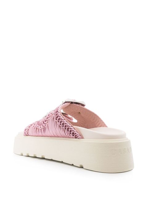 Casadei Birky Ale flatform slides - Pink