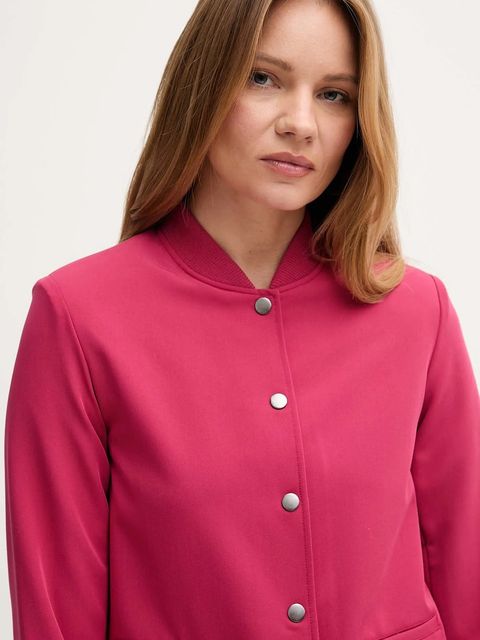 United Colors of Benetton kurtka kolor różowy przejściowa 2R4CDW03B - zdjęcie produktu nr 2