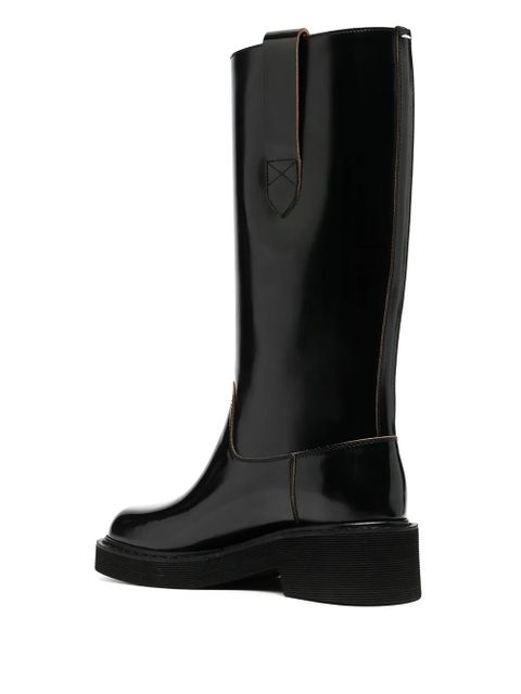 Maison Margiela knee-length boots - Black