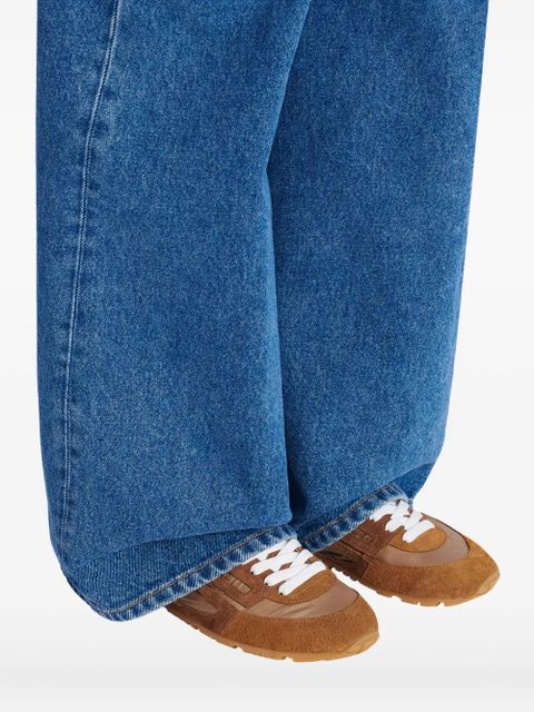 Balmain Racer 45 lace-up sneakers - Brown