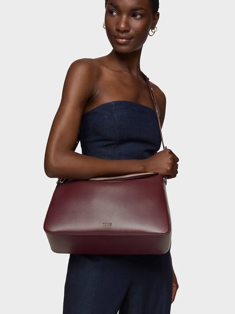 Tous torebka CITY kolor bordowy 2002303321