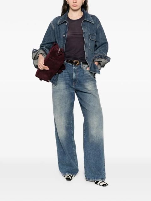 ANINE BING Sylvie round-neck T-shirt - Blue - zdjęcie produktu nr 2