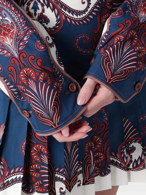 FARM Rio Arabesque long sleeve shirt - Blue