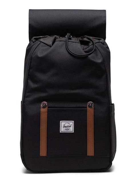Herschel plecak Retreat™ Small kolor czarny duży gładki - zdjęcie produktu nr 2