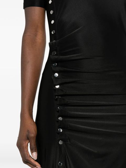 Rabanne button dress - Black