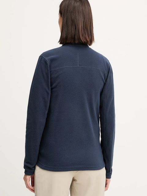 Haglöfs bluza sportowa Buteo kolor granatowy gładka 605074