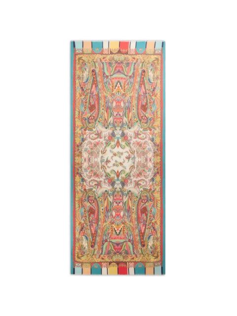 ETRO paisley-foliage scarf - Orange - zdjęcie produktu nr 1