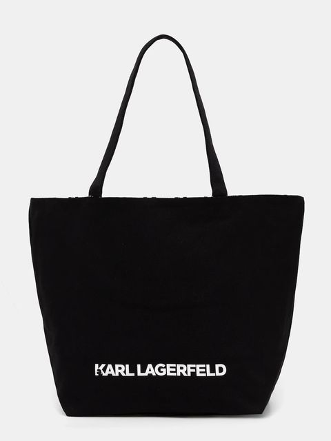 Karl Lagerfeld torebka dwustronna kolor czarny A1W50047 - zdjęcie produktu nr 1