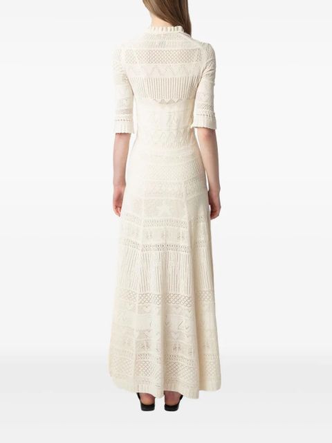 Zadig&Voltaire Memphis dress - Neutrals