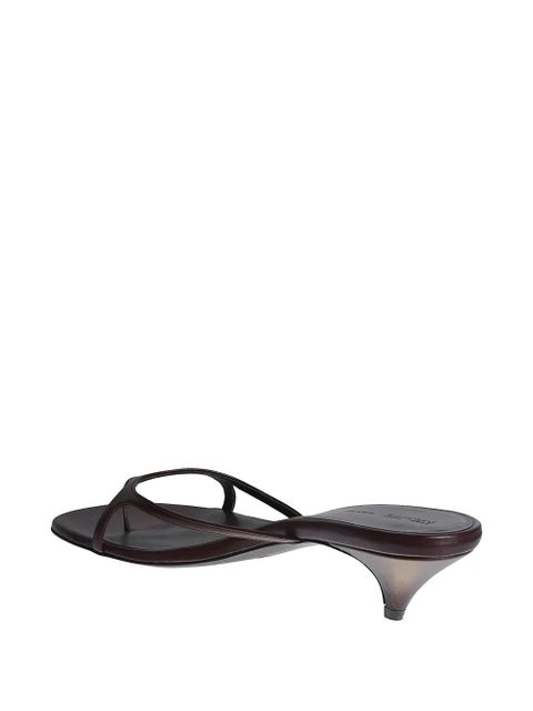 KHAITE Mila heeled sandals - Brown