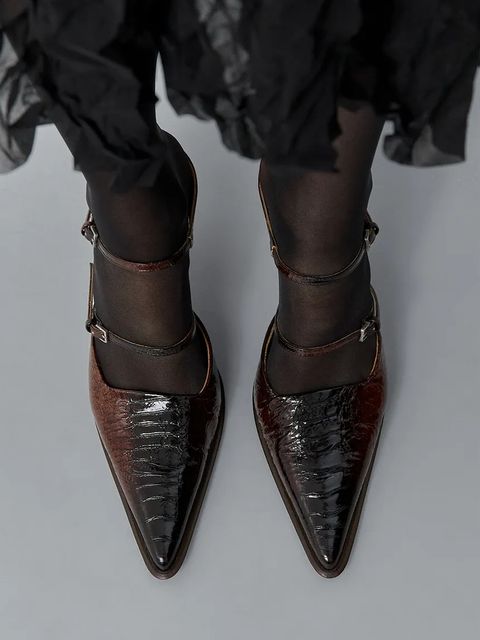 Miista szpilki skórzane Shari