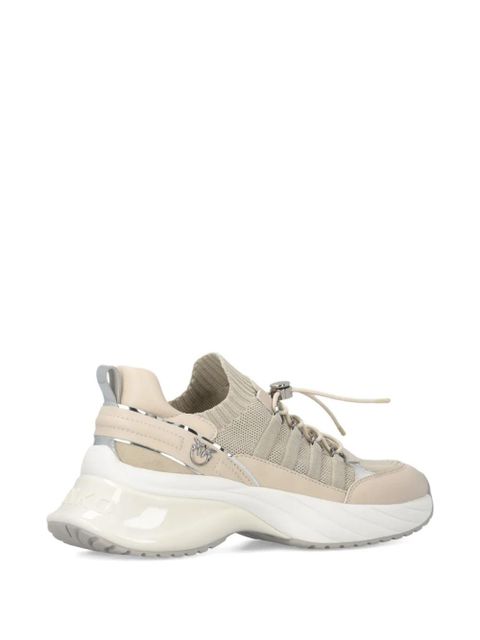 PINKO Ariel lace-up sneakers - Neutrals