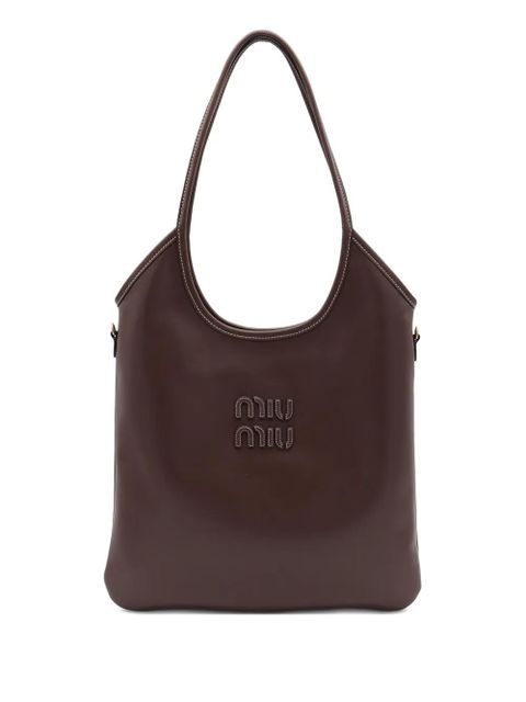 Miu Miu Ivy tote bag - Red - zdjęcie produktu nr 1