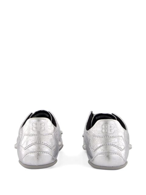 Balenciaga City metallic studded sneakers - Silver