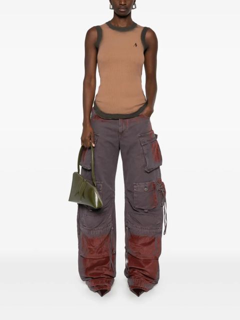 The Attico Reese tank top - Brown - zdjęcie produktu nr 2